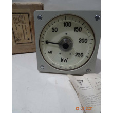 Киловаттметр Ц1628, 40 - 0- 250 кВТ, 50 Гц, 380В